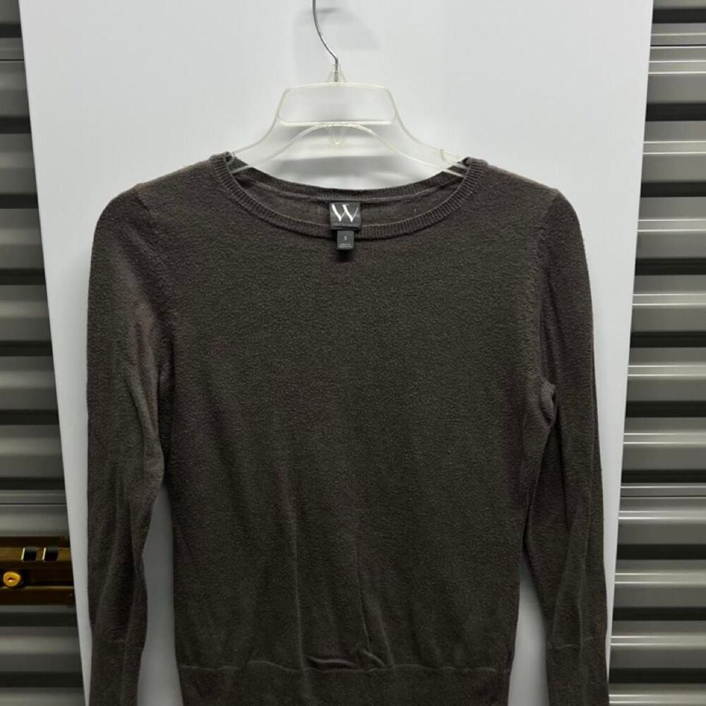Worthington Women's Grey and Brown Jumper